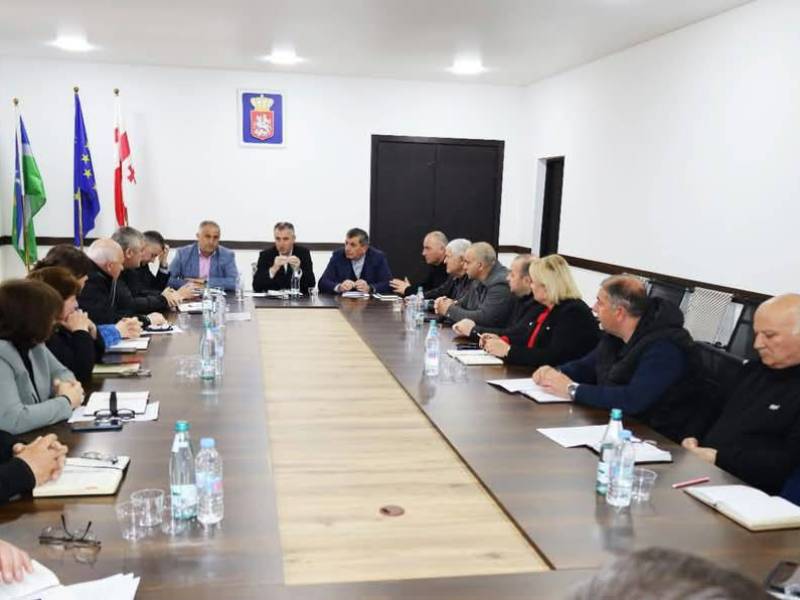 სახელმწიფო რწმუნებულის ინიციატივით დაგეგმილი, გასვლითი სამუშაო შეხვედრების ფარგლებში...